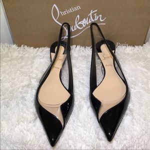 Christian Louboutin PVC Flats